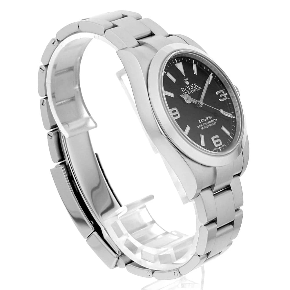 ROLEX EXPLORER BLACK WATCH - 3