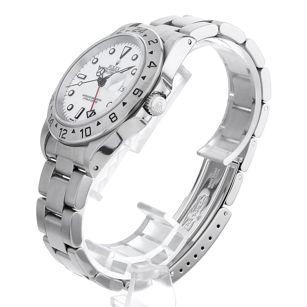 ROLEX EXPLORER WHITE WATCH - 2
