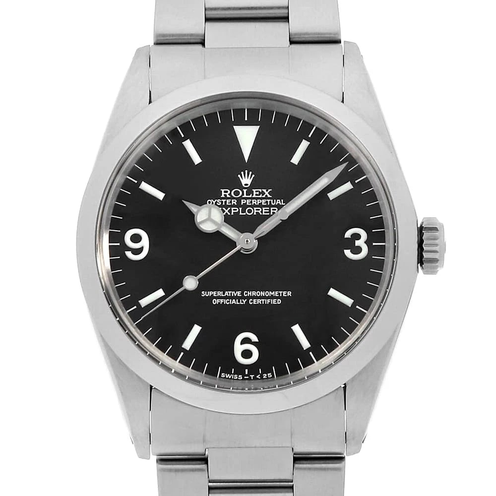 ROLEX EXPLORER BLACK WATCH