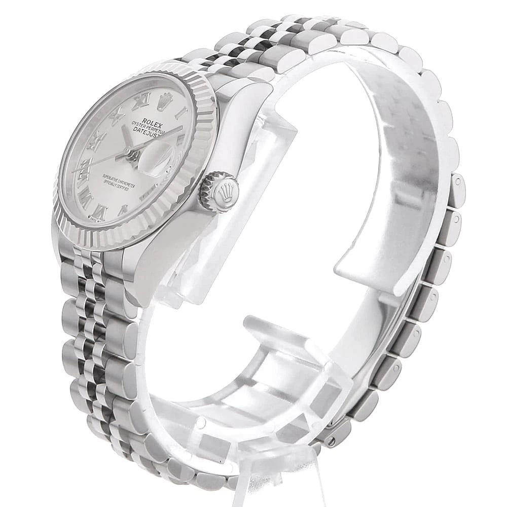 ROLEX DATEJUST SILVER WATCH - 2