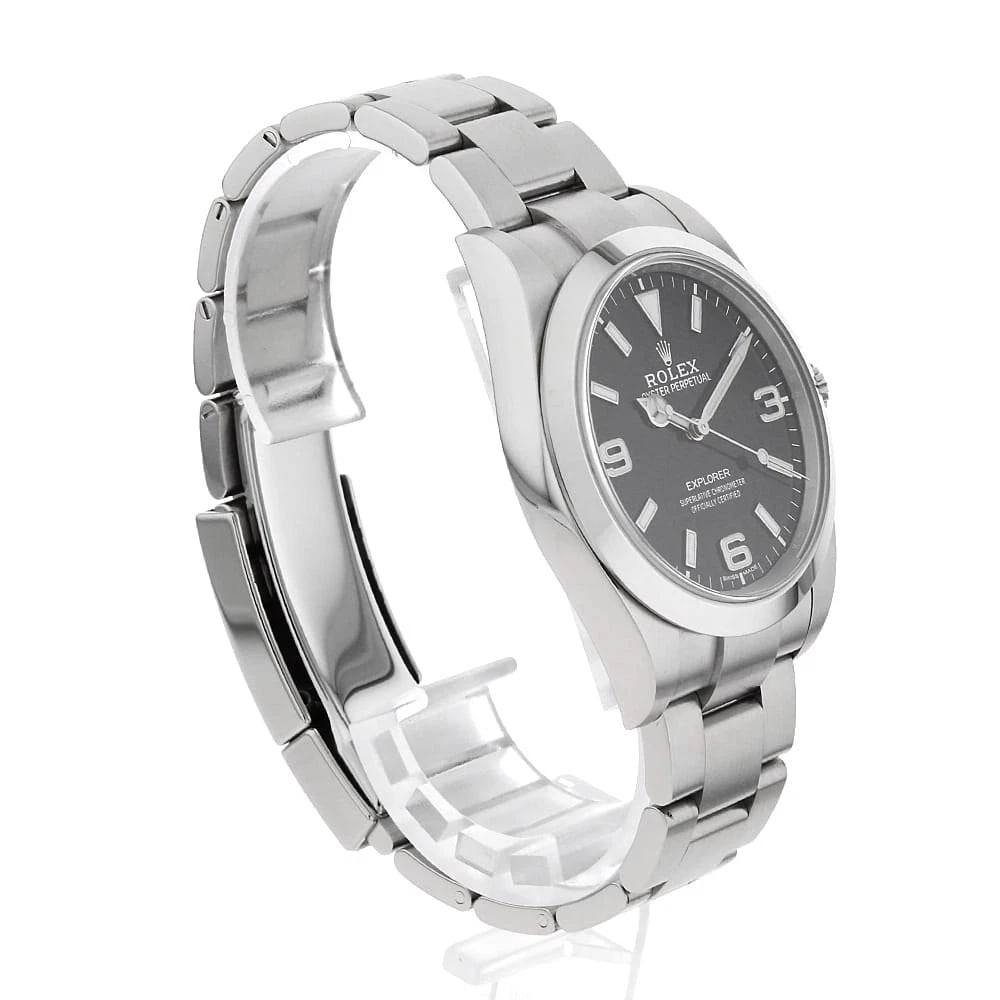 ROLEX EXPLORER BLACK WATCH - 3