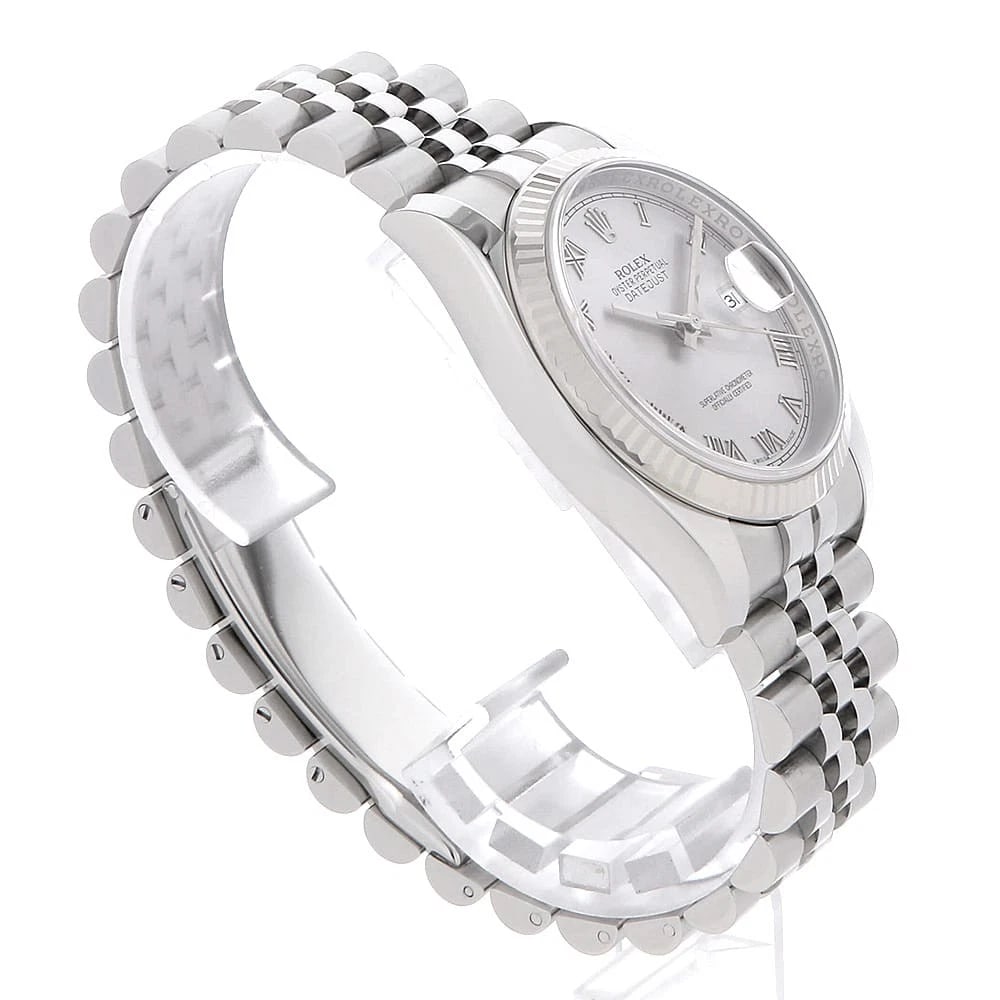 ROLEX DATEJUST GRAY WATCH - 3