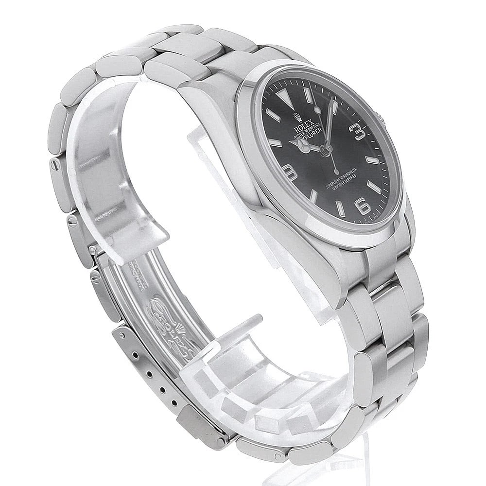 ROLEX EXPLORER BLACK WATCH - 3