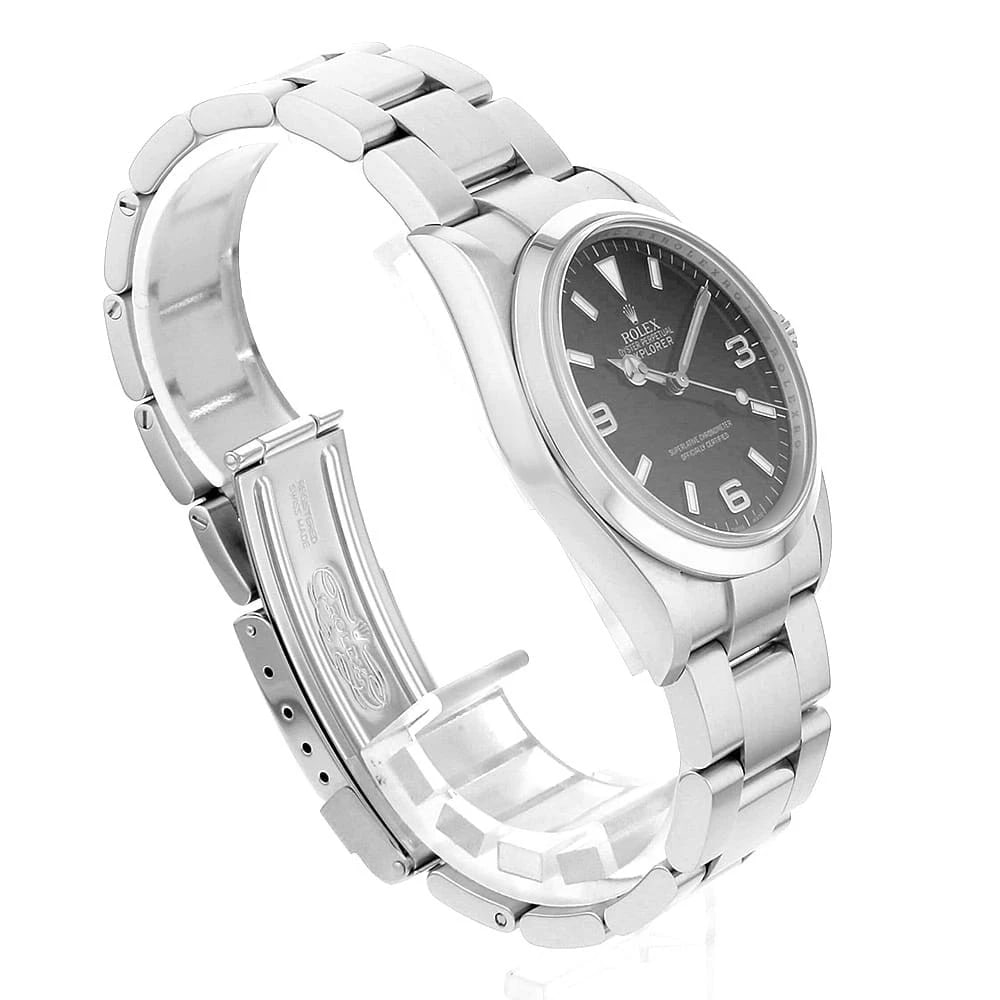 ROLEX EXPLORER BLACK WATCH - 3