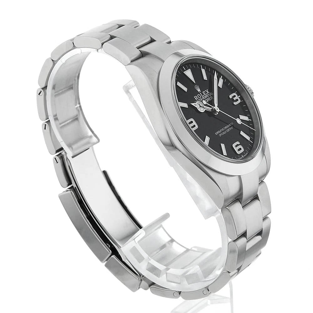 ROLEX EXPLORER BLACK WATCH - 3