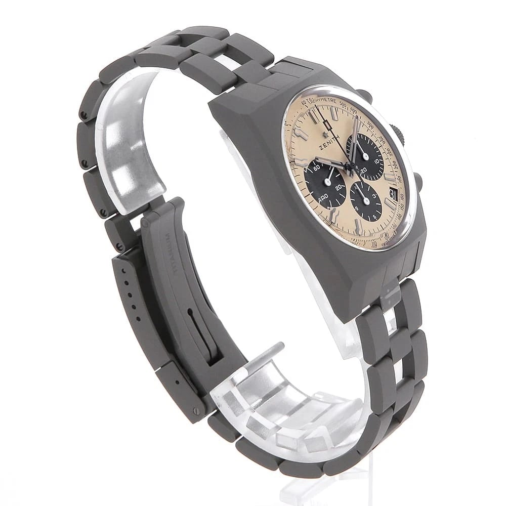 ZENITH CHRONOMASTER TITANIUM WATCH - 3