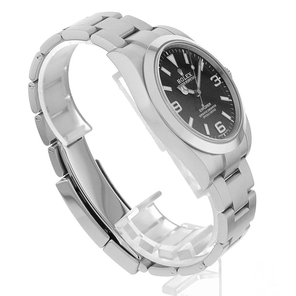ROLEX EXPLORER BLACK WATCH - 3