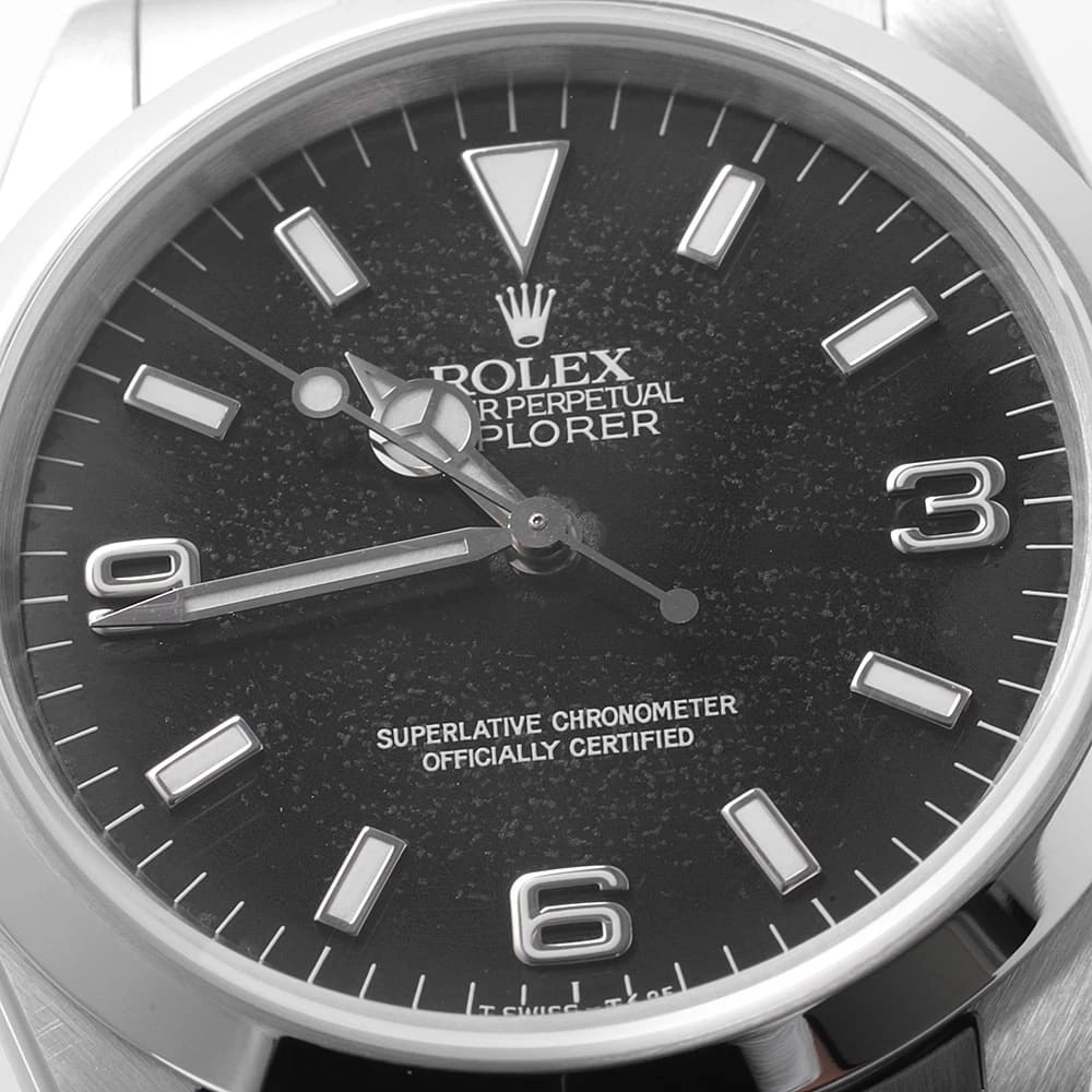 ROLEX EXPLORER BLACK WATCH - 3