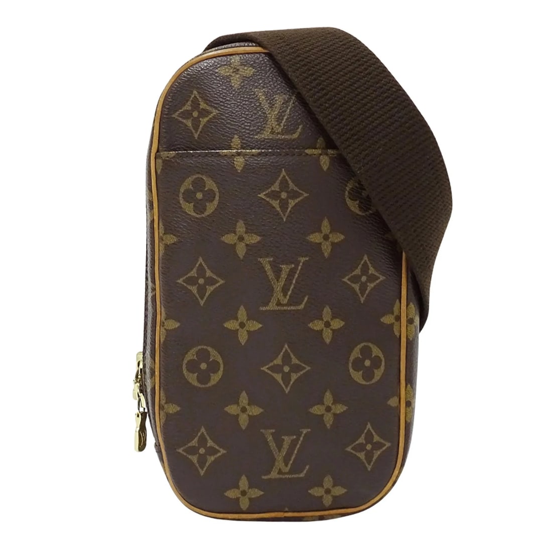 LOUIS VUITTON HANDBAG, MONOGRAM BRAND, BODY: LOUIS VUITTON handbag, Monogram brand, body Brand: Louis Vuitton Type/Style: Handbag, Pochette, Shoulder bag, Sling bag Material: Monogram , Canvas Color: Brown Size: (HxWxD) 22cm x 12cm x 4cm / 8.66i