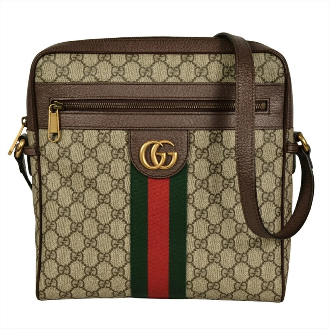 GUCCI OPHIDIA SHOULDER BAG GG SUPREME CANVAS (1 of 3)