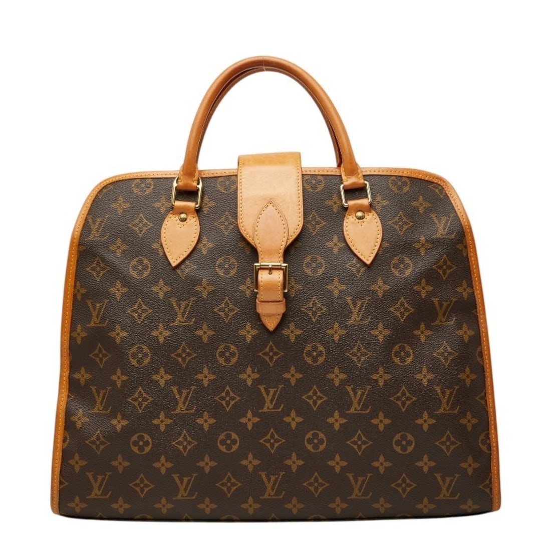 LOUIS VUITTON MONOGRAM RIVOLI BUSINESS BAG BRIEFCASE: Louis Vuitton Monogram Rivoli Business Bag Briefcase Brand: Louis Vuitton Type/Style: Briefcase Material: PVC , Leather Color: Brown, Monogram Size: (HxWxD) 9cm x 41.5cm x 11.5cm / 3.54inch x 16.33inc