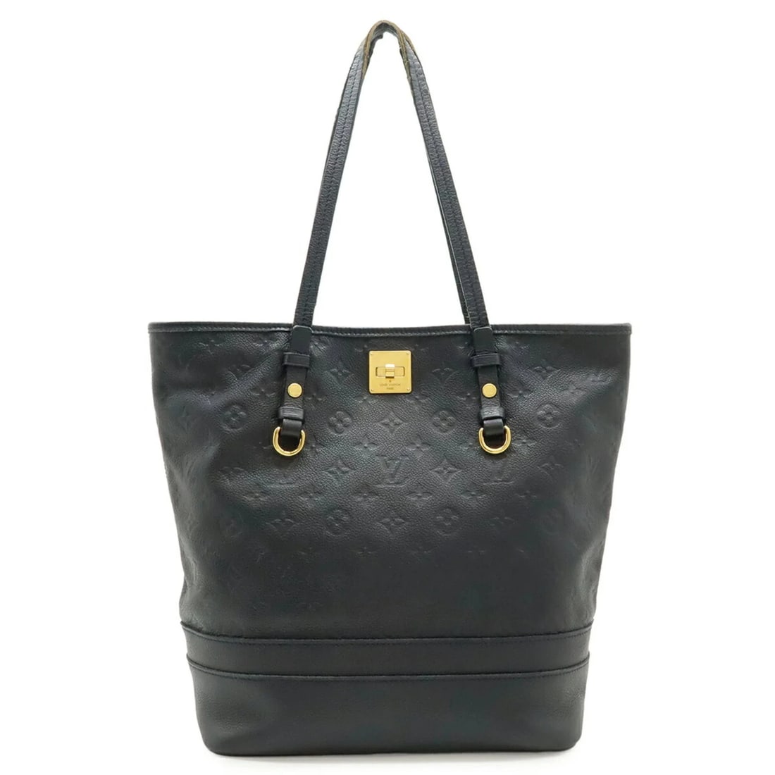 LOUIS VUITTON MONOGRAM EMPREINTE CITADINE PM TOTE: LOUIS VUITTON Monogram Empreinte Citadine PM Tote Brand: Louis Vuitton Type/Style: Shoulder bag, Tote bag Material: Monogram Empreinte Color: Infini Size: (HxWxD) 33cm x 38cm x 14.5cm / 12.99inch x