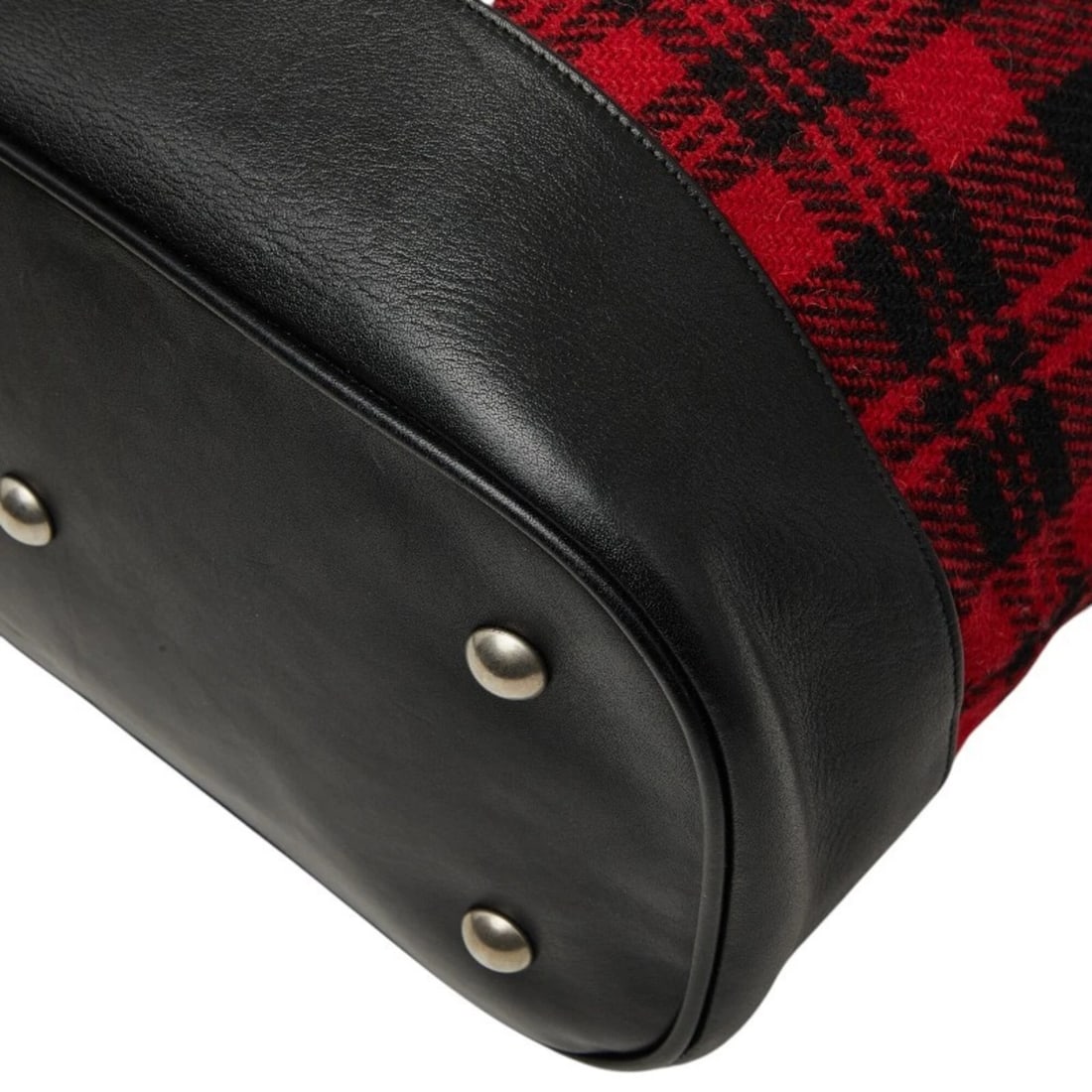 SAINT LAURENT TWEED BACKPACK, DRAWSTRING BAG, - 4
