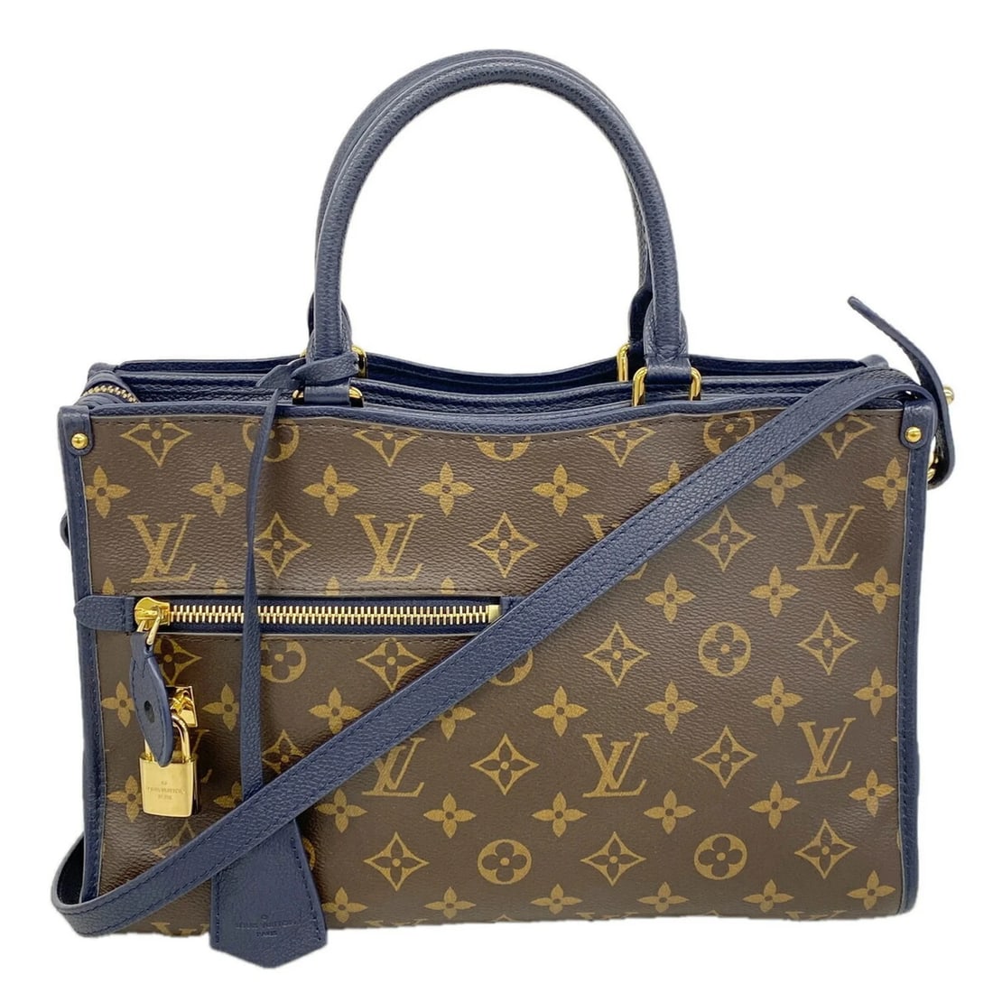 LOUIS VUITTON MONOGRAM POPINCOURT PM HANDBAG: Louis Vuitton Monogram Popincourt PM Handbag Brand: Louis Vuitton Type/Style: Handbag Material: none Color: Brown Size: (HxWxD) 21.5cm x 31.5cm x 12cm / 8.46inch x 12.4inch x 4.72inch Accessories: