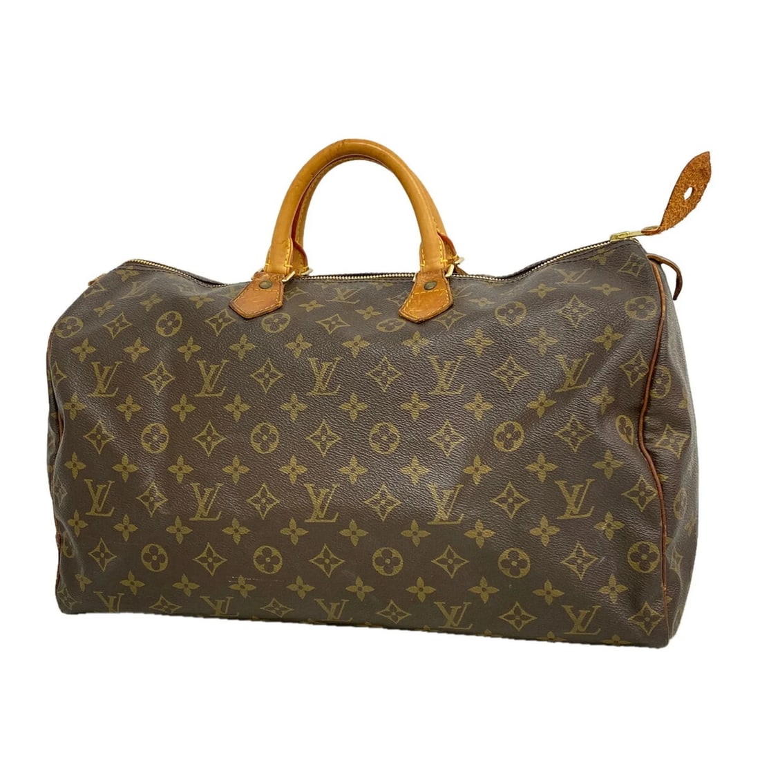 LOUIS VUITTON MONOGRAM SPEEDY 40 HANDBAG: Louis Vuitton Monogram Speedy 40 Handbag Brand: Louis Vuitton Type/Style: Handbag Material: none Color: Brown Size: (HxWxD) 25cm x 40cm x 19cm / 9.84inch x 15.74inch x 7.48inch Accessories: None <