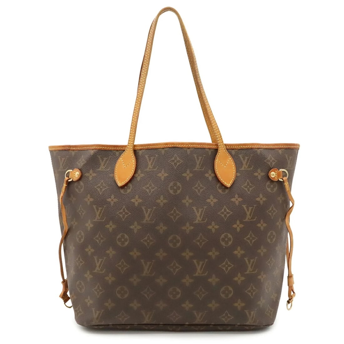 LOUIS VUITTON MONOGRAM NEVERFULL MM TOTE BAG: LOUIS VUITTON Monogram Neverfull MM Tote Bag Brand: Louis Vuitton Type/Style: Shoulder bag, Tote bag Material: Monogram , Canvas , PVC , Coated canvas Color: Brown Size: (HxWxD) 28.5cm x 47cm x 16cm /