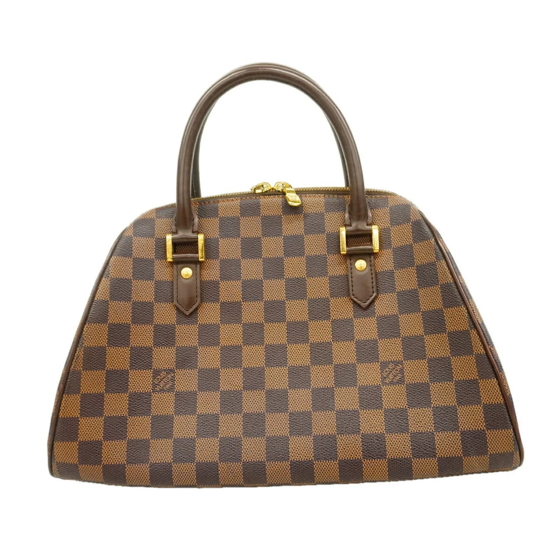 LOUIS VUITTON DAMIER RIVERA MM HANDBAG: Louis Vuitton Damier Rivera MM Handbag Brand: Louis Vuitton Type/Style: Handbag Material: none Color: Ebene Size: (HxWxD) 21cm x 33cm x 18cm / 8.26inch x 12.99inch x 7.08inch Accessories: None
