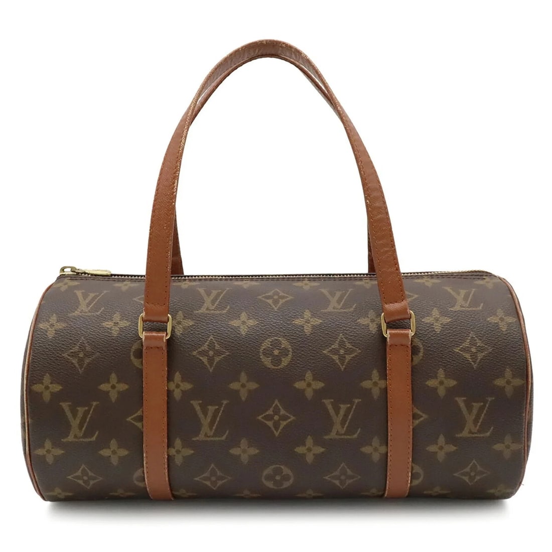 LOUIS VUITTON MONOGRAM PAPILLON: LOUIS VUITTON Monogram Papillon Brand: Louis Vuitton Type/Style: Handbag, Pouch Material: Monogram Color: Brown, Monogram Size: (HxWxD) 15cm x 30.5cm x 15cm / 5.9inch x 12inch x 5.9inch Accessories: