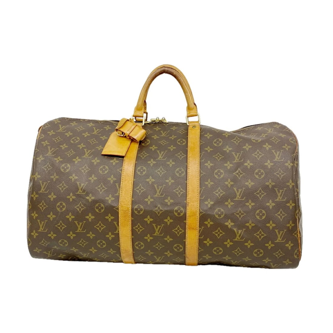 LOUIS VUITTON BAG - BOSTON MONOGRAM: Louis Vuitton Bag - Boston Monogram Brand: Louis Vuitton Type/Style: Boston bag Material: none Color: Brown Size: (HxWxD) 31cm x 57cm x 25cm / 12.2inch x 22.44inch x 9.84inch Accessories: None