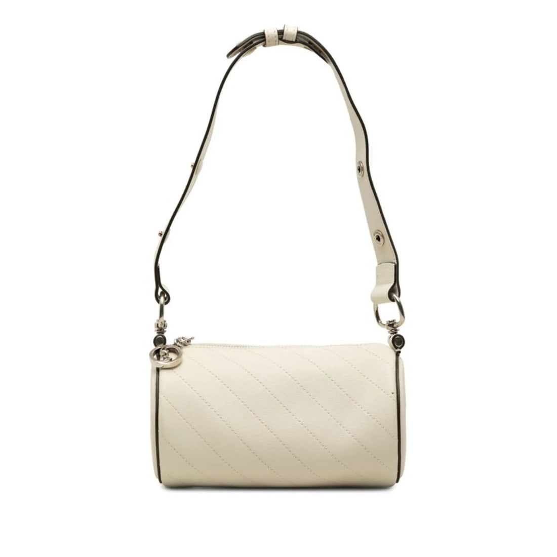 GUCCI BLONDIE HANDBAG ONE-SHOULDER BAG: Gucci Blondie Handbag One-Shoulder Bag Brand: Gucci Type/Style: Handbag, Shoulder bag Material: Leather Color: White Size: (HxWxD) 10cm x 18cm x 10cm / 3.93inch x 7.08inch x 3.93inch Accessories:
