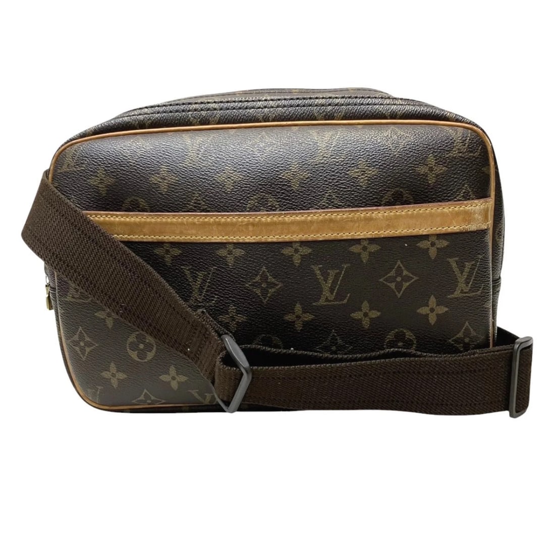 LOUIS VUITTON SHOULDER BAG MONOGRAM CANVAS: Louis Vuitton Shoulder Bag Monogram Canvas Brand: Louis Vuitton Type/Style: Shoulder bag Material: Monogram Color: Brown Size: (HxWxD) 21cm x 28cm x 13cm / 8.26inch x 11.02inch x 5.11inch Accessor