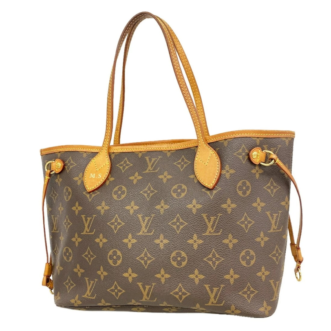 LOUIS VUITTON MONOGRAM NEVERFULL PM TOTE BAG: Louis Vuitton Monogram Neverfull PM Tote Bag Brand: Louis Vuitton Type/Style: Tote bag Material: none Color: Brown Size: (HxWxD) 22cm x 28.5cm x 13cm / 8.66inch x 11.22inch x 5.11inch Accessories: