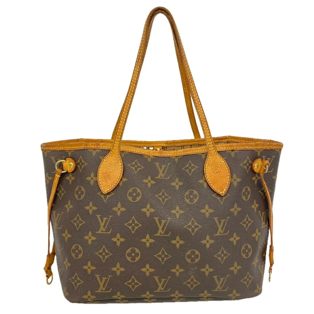 LOUIS VUITTON MONOGRAM NEVERFULL PM TOTE BAG: Louis Vuitton Monogram Neverfull PM Tote Bag Brand: Louis Vuitton Type/Style: Tote bag Material: none Color: Brown Size: (HxWxD) 22cm x 28cm x 13cm / 8.66inch x 11.02inch x 5.11inch Accessories: N