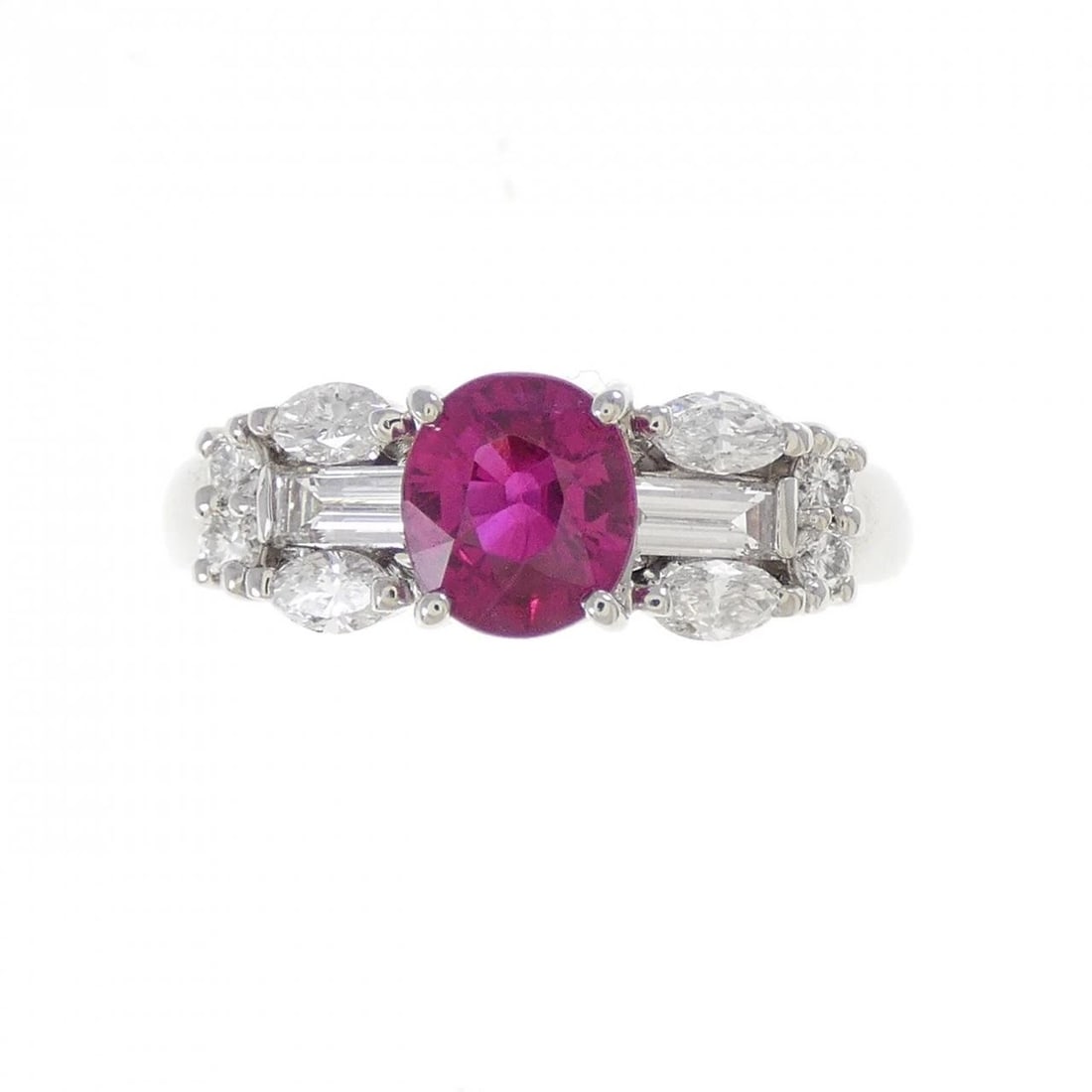 PT900 RUBY RING - 2