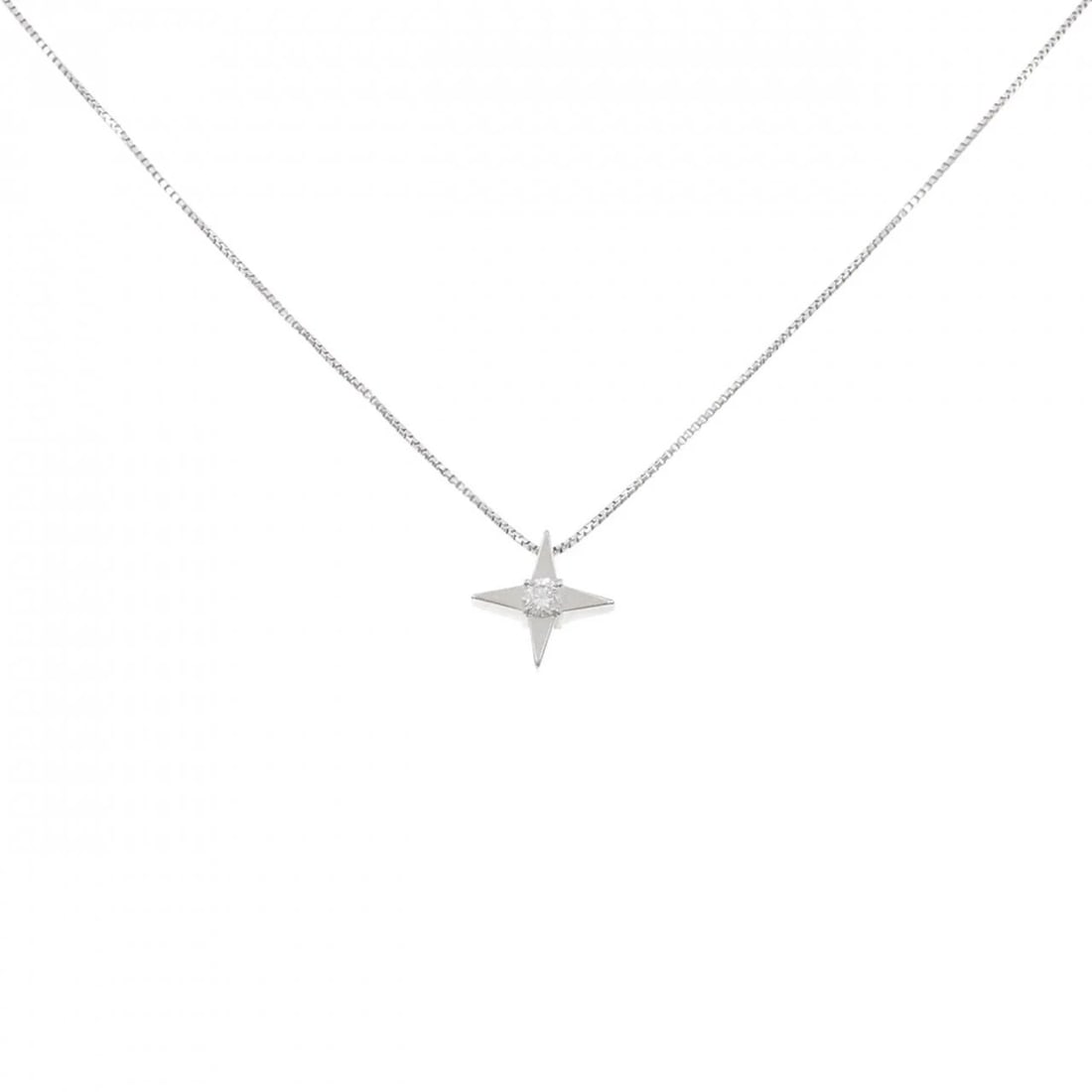 PT900/PT850 DIAMOND NECKLACE: PT900/PT850 Diamond Necklace Brand: Unbranded Type/Style: Diamond Necklace Material: Color: Size: Actual Size Pendant length approx. x width approx.: 10.7mmx10.7mm Chain maximum width approx.: 0.7mm