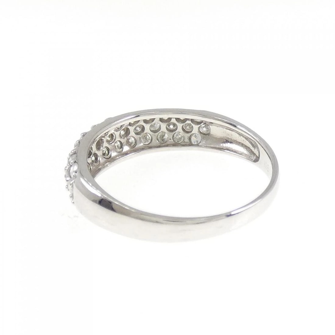 K18WG DIAMOND RING - 3