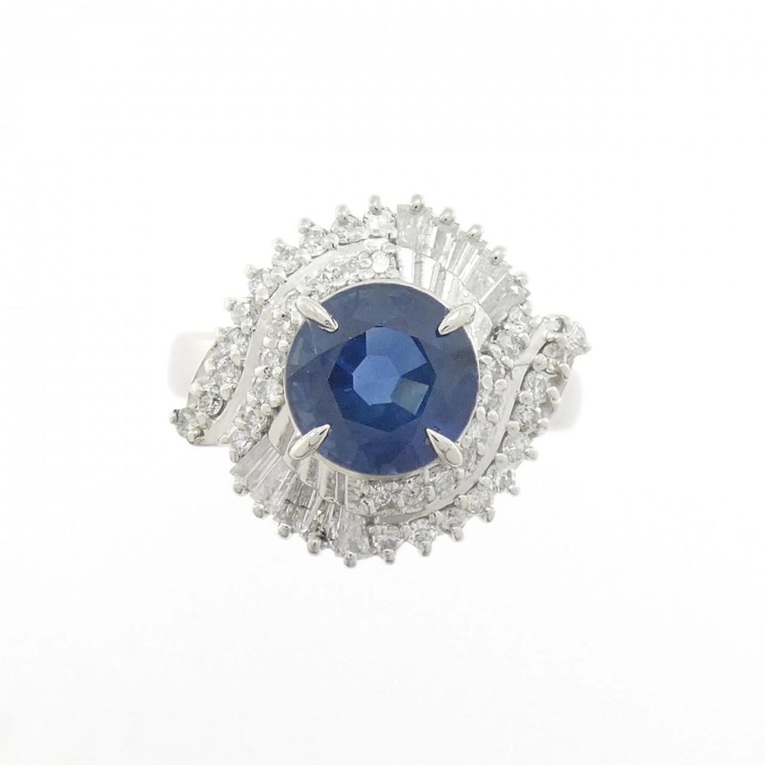 PT900 SAPPHIRE RING - 2
