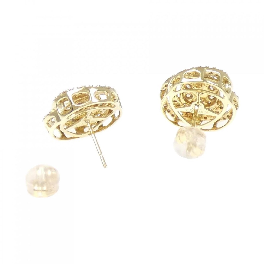 K18YG DIAMOND PIERCING - 3