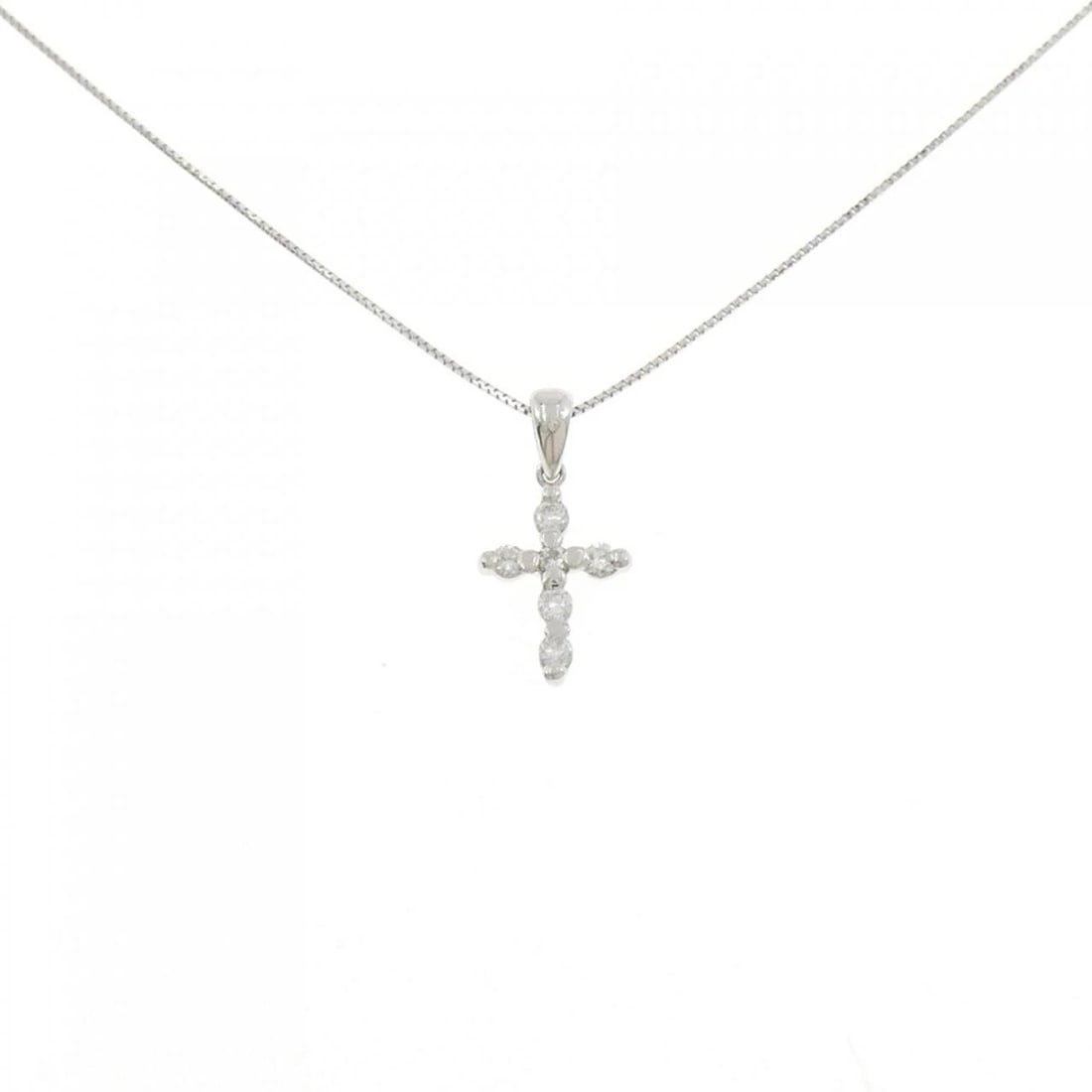 PT900/PT850 DIAMOND NECKLACE: PT900/PT850 Diamond Necklace Brand: Unbranded Type/Style: Diamond Necklace Material: Color: Size: Actual Size Pendant length approx. x width approx.: 18.2mmx9.1mm Chain maximum width approx.: 0.5mm