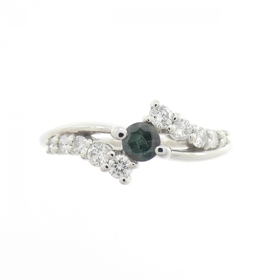 PT900 ALEXANDRITE RING - 2