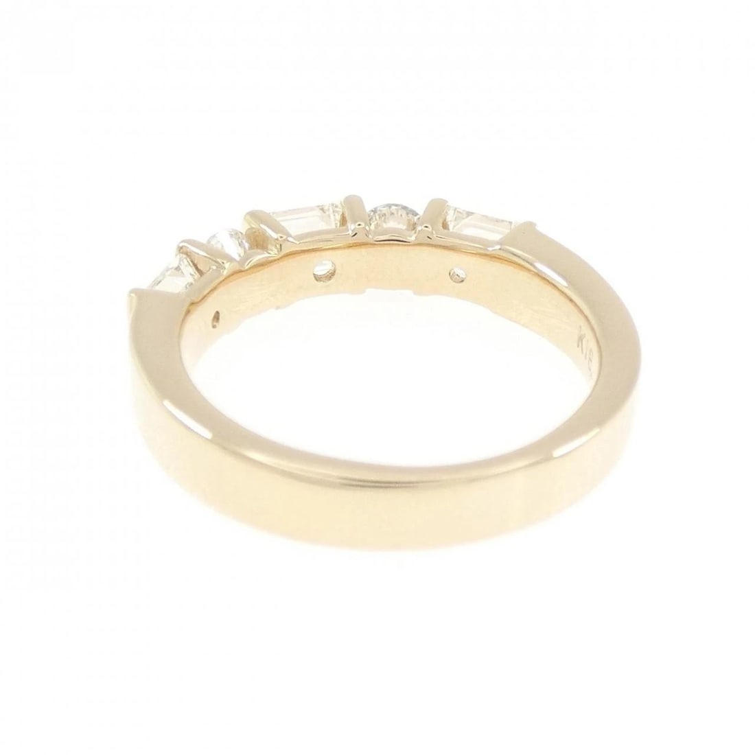 K18YG DIAMOND RING - 3