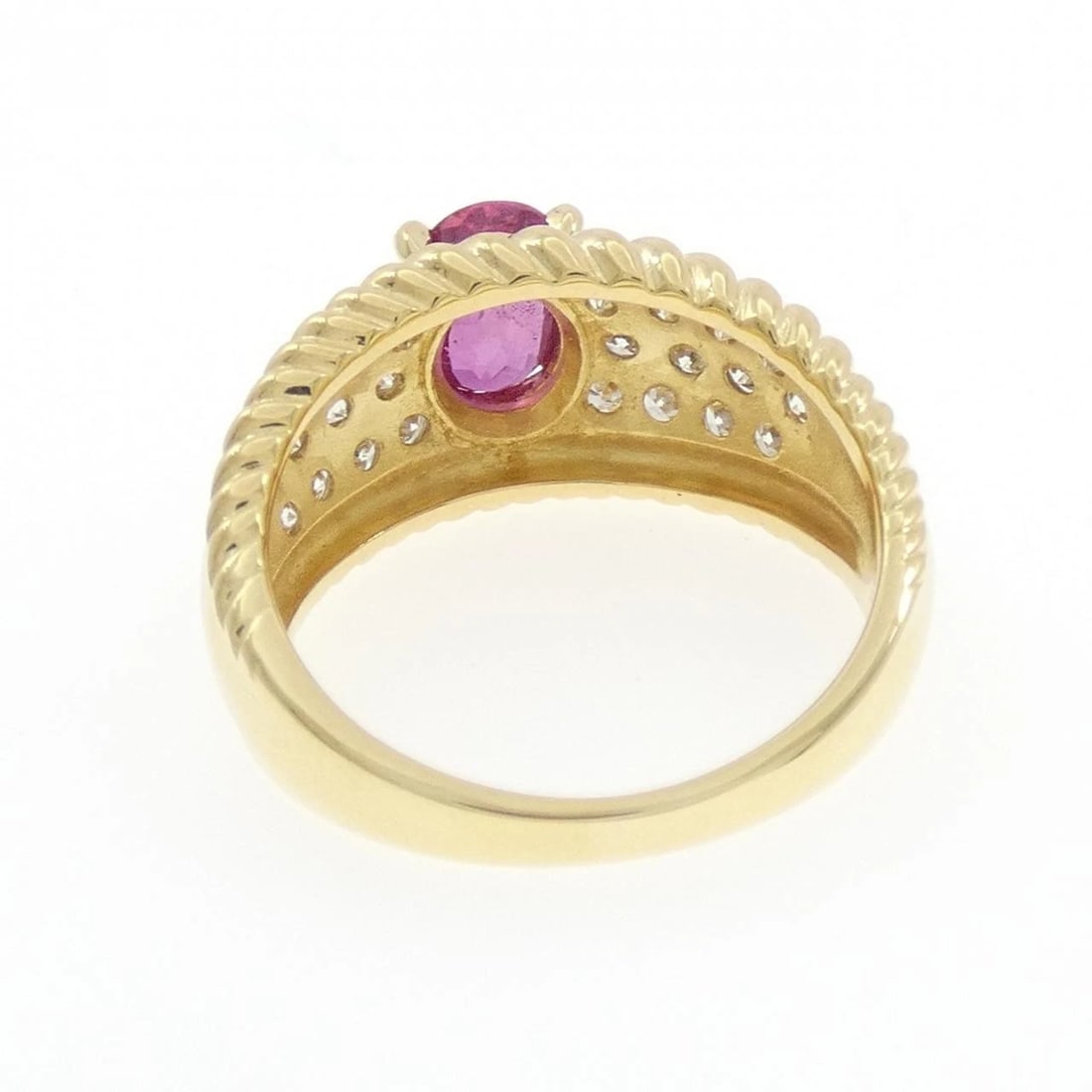 K18YG RUBY RING - 3