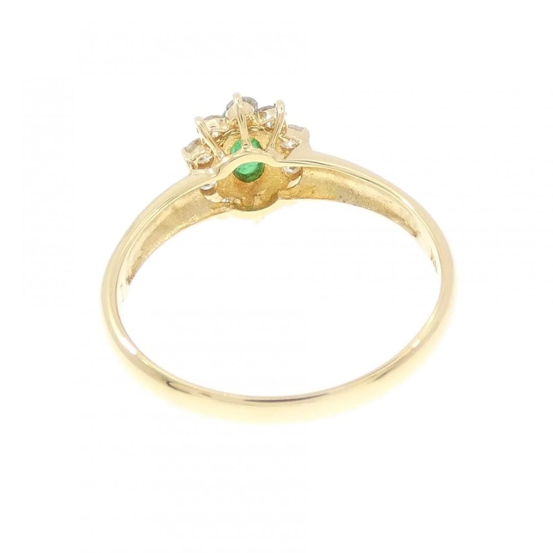 K18YG EMERALD RING - 3