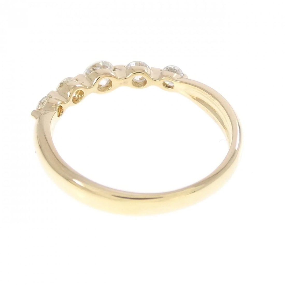 K18YG DIAMOND RING - 3