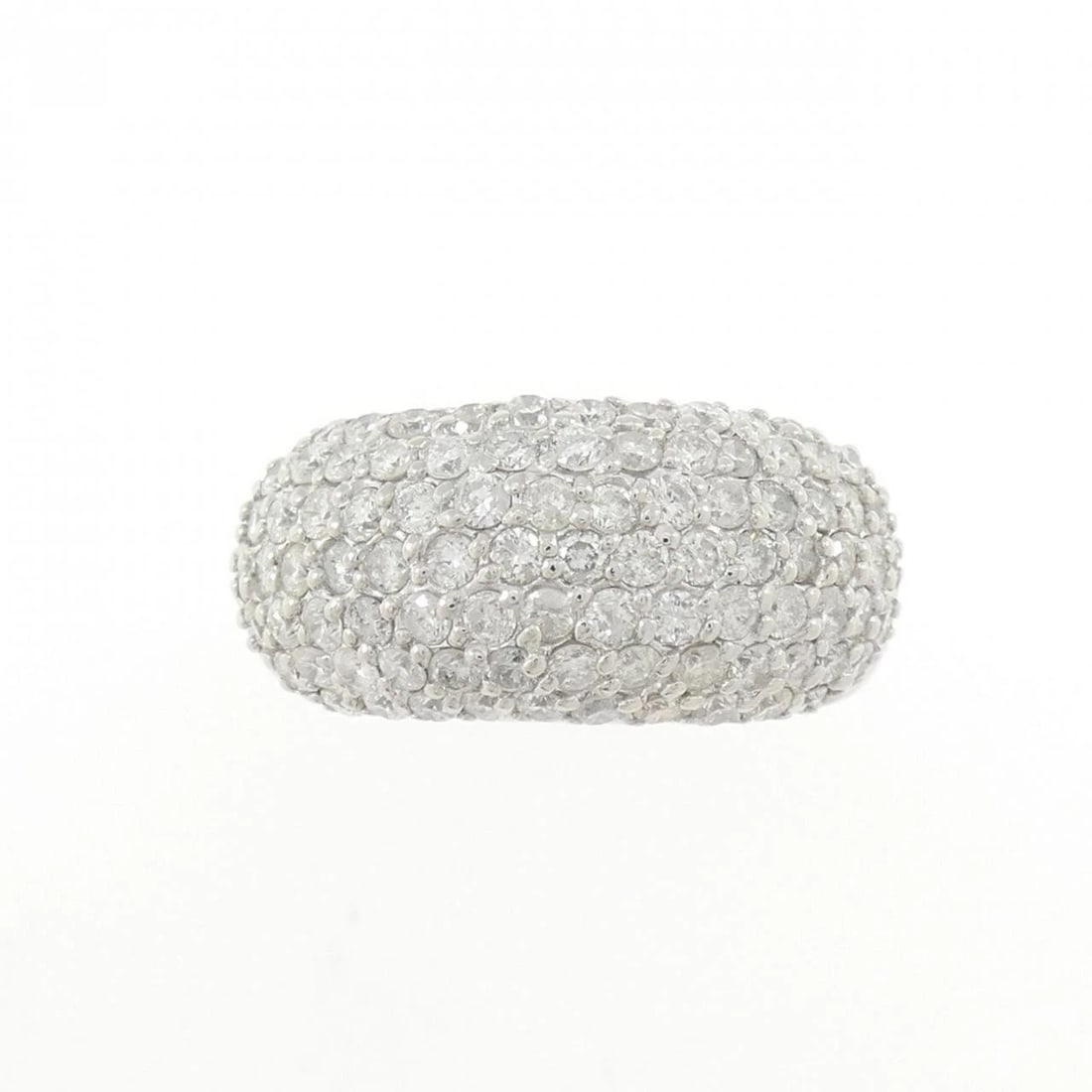 PT900 PAVE DIAMOND RING - 2