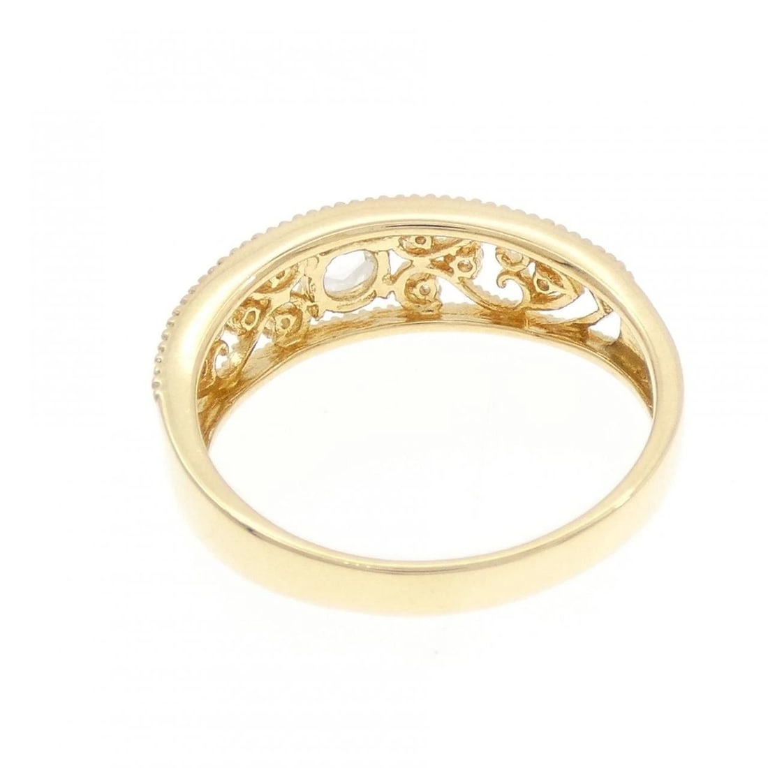 K18YG DIAMOND RING - 3