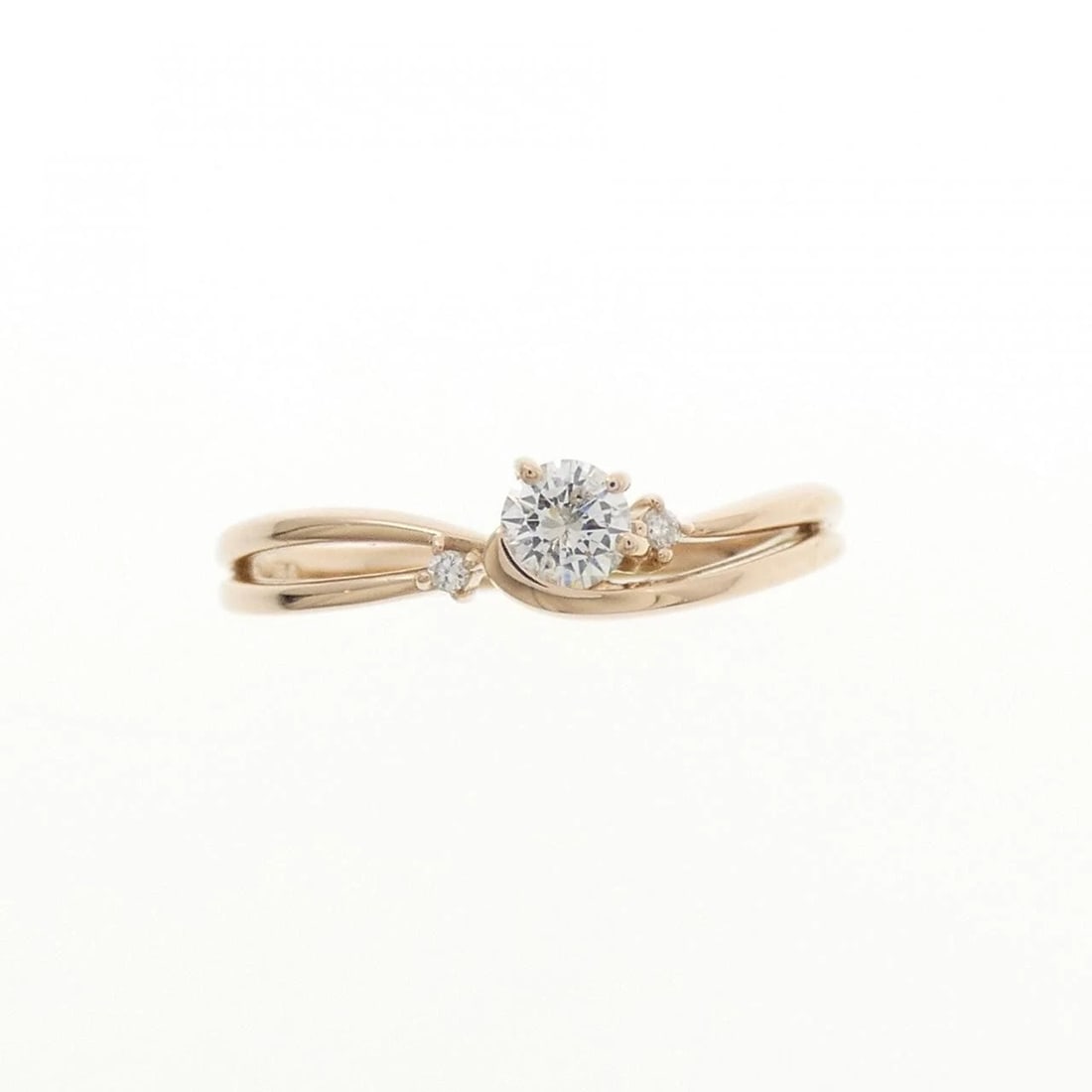 K18PG DIAMOND RING - 2