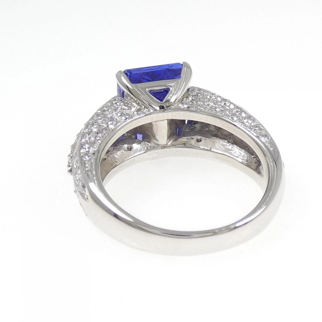 PT900 TANZANITE RING - 3