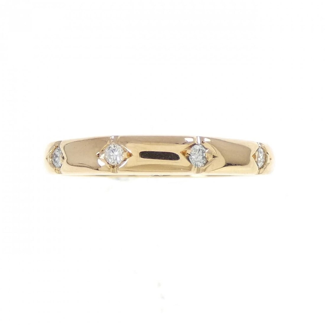K18YG DIAMOND RING - 2