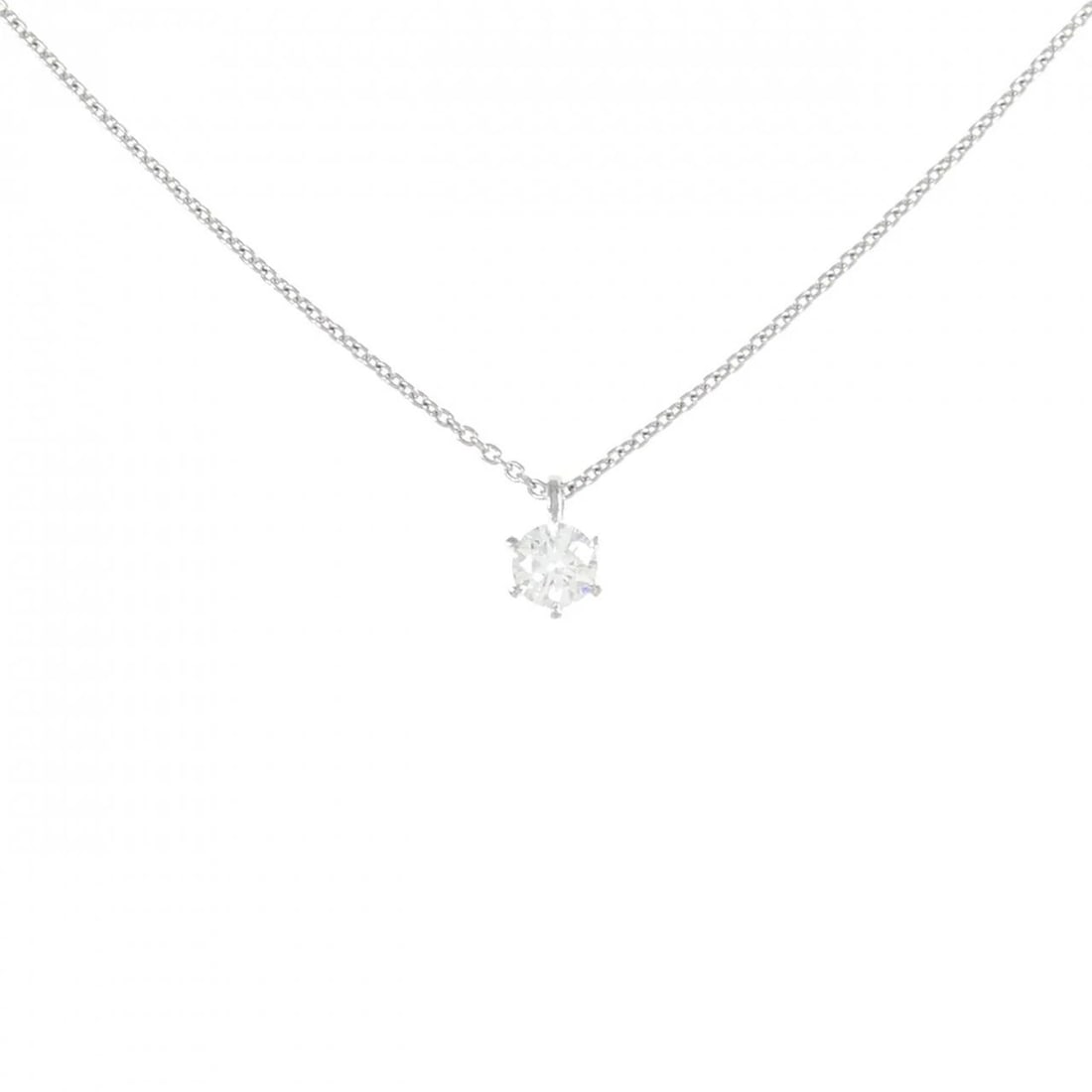 PT DIAMOND NECKLACE: PT Diamond Necklace Brand: Unbranded Type/Style: Necklace Material: Color: Size: Actual Size Pendant length approx. x width approx.: 6.4mmx3.9mm Chain maximum width approx.: 0.8mm Size 45cm