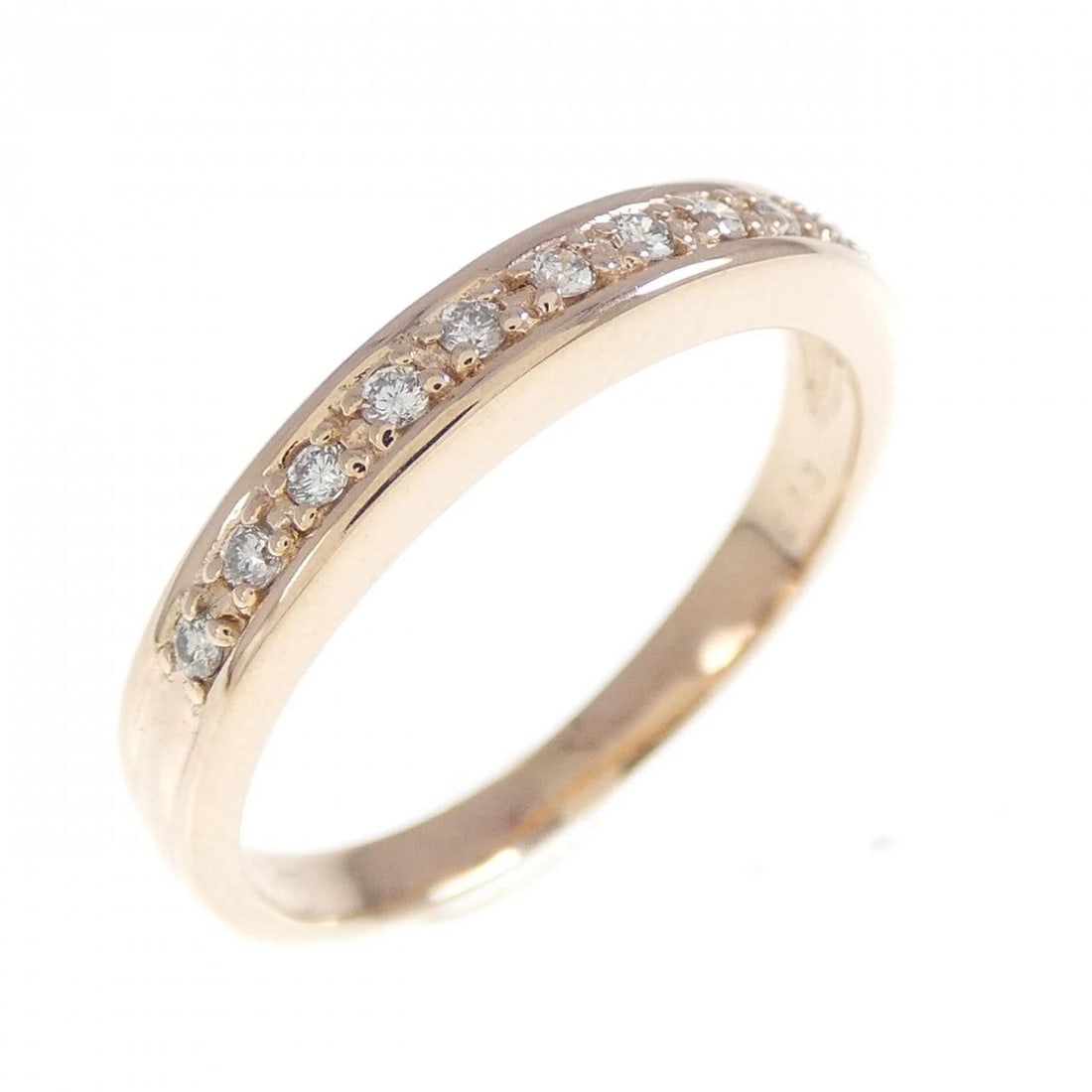 K18PG DIAMOND RING: K18PG Diamond Ring Brand: Unbranded Type/Style: Diamond Ring Material: Color: Size: US5 1/4 Accessories: None Accessories Notice: When purchasing pre-owned goods, please refer to the photos of the