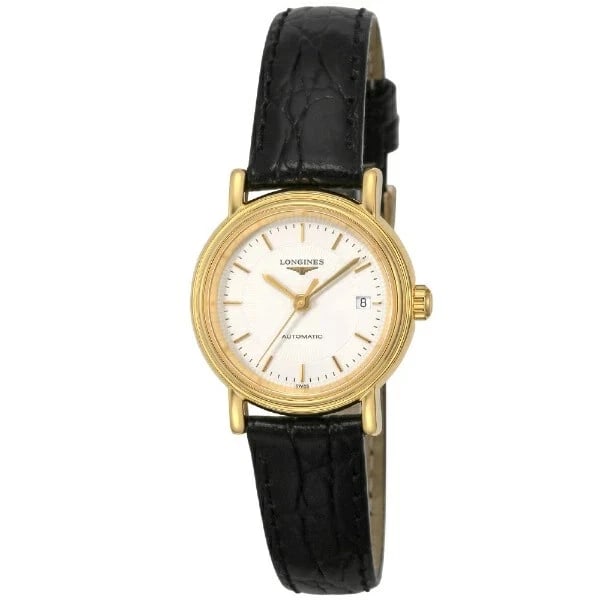 LONGINES WATCH WITH LEATHER STRAP WATCH: Longines watch with leather strap Watch Brand: Longines Type/Style: Wristwatch Material: Case Material Band Material Leather Material: Color: none Size: Diameter: 5.50 mm Height: 8.40 mm Lug Width: 13