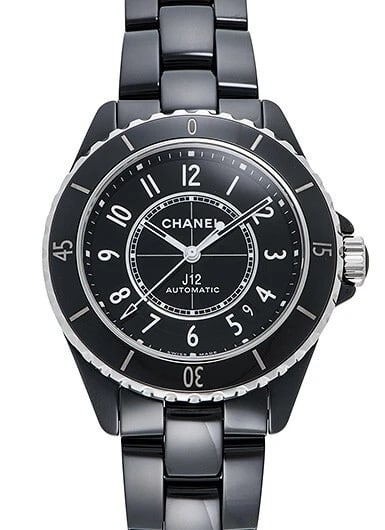 CHANEL J12 BLACK WATCH: Chanel J12 Black Watch Brand: CHANEL Type/Style: Wristwatch Material: Case Material Material CE Color: Color Black Dial Size: Case diameter 38mm Accessories: None Accessories Notice: When