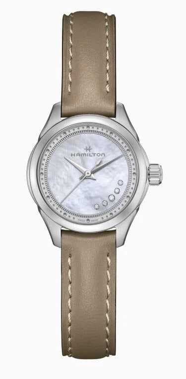 HAMILTON JAZZMASTER DIAMOND WATCH: Hamilton Jazzmaster Diamond Watch Brand: Hamilton Type/Style: Wristwatch Material: Case Material Stainless steel Color: Dial Color White Size: Case size Approx. 26mm (excluding crown) Thickness