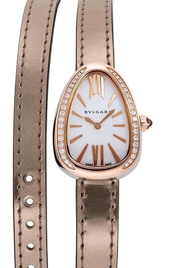BULGARI SERPENTI WHITE WATCH: Bulgari Serpenti White Watch Brand: Bvlgari Type/Style: Wristwatch Material: Case Material MaterialPG?SS Color: Dial Color White Size: Case diameter 31mm x 22mm Accessories: None Accessories Notice: