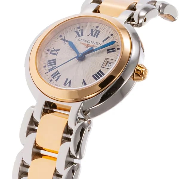 LONGINES PRIMALUNA SILVER WATCH - 2